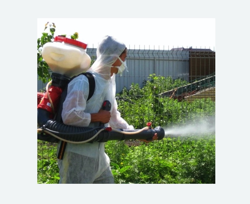 Акарицидная обработка территории Акарицидная обработка территории в поселке Ильичёво